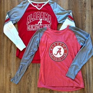 Alabama Women's Baseball Henley Shirts